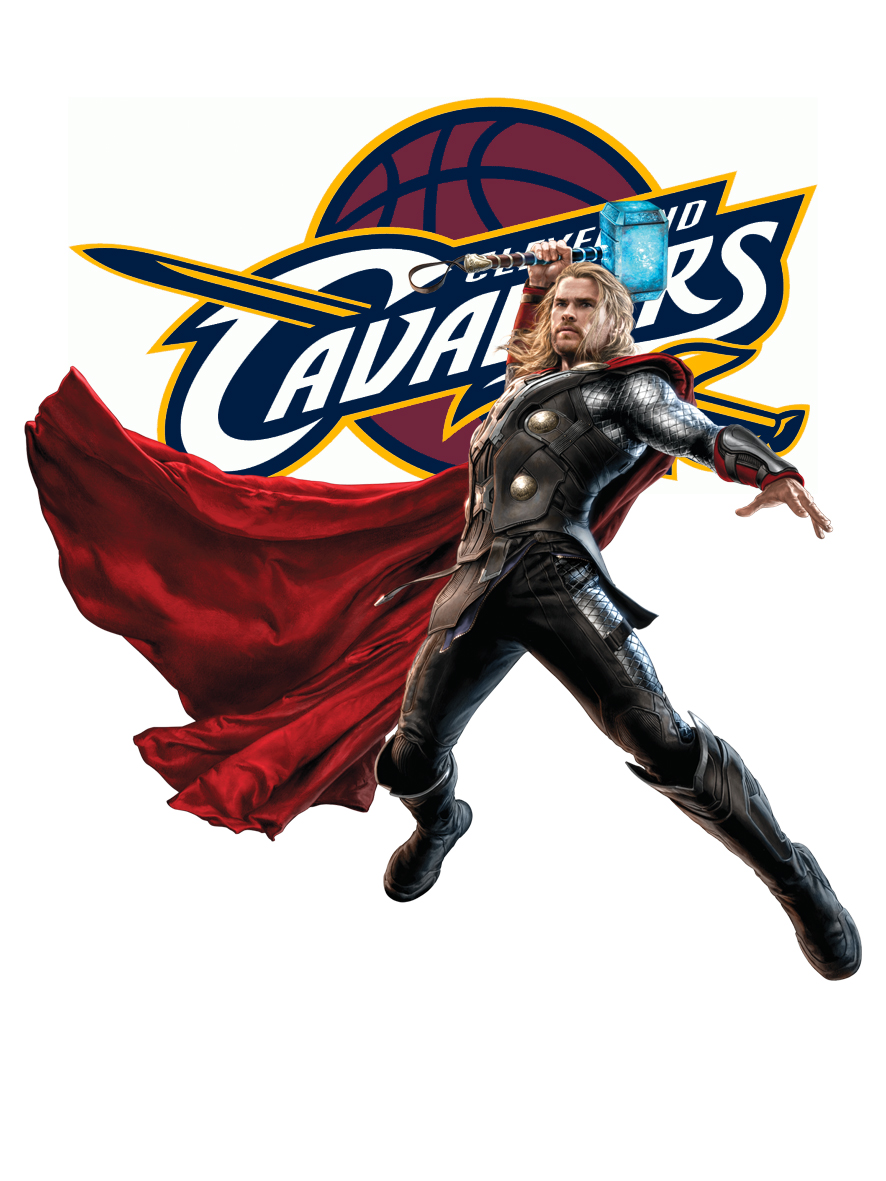 Cleveland Cavaliers Thor Logo vinyl decal